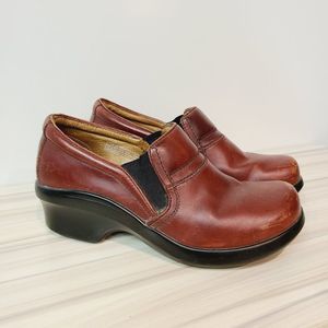Ariat Clog Leather Slip On Shoes Womens 6